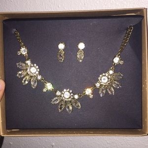 Ice Crystal Jewelry Set